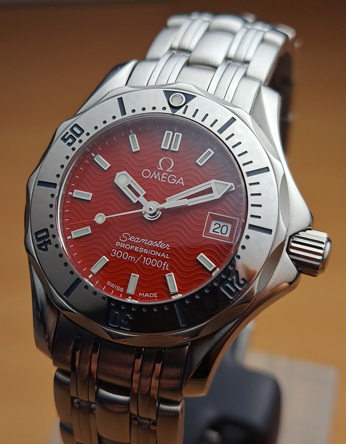 Ladies' Omega Seamaster Professional 300M Quartz Marui Limited Wristwatch Ref. 2582.61